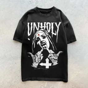 Retro Hip Hop Fashion Casual T-Shirt