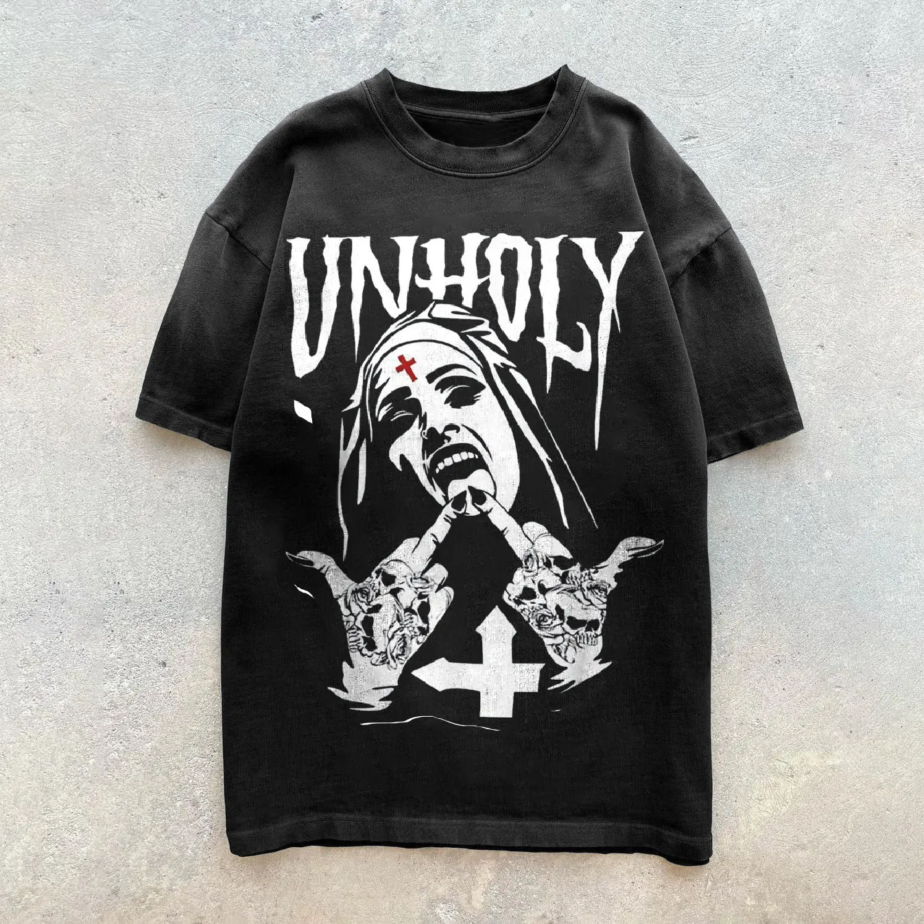 Retro Hip Hop Fashion Casual T-Shirt