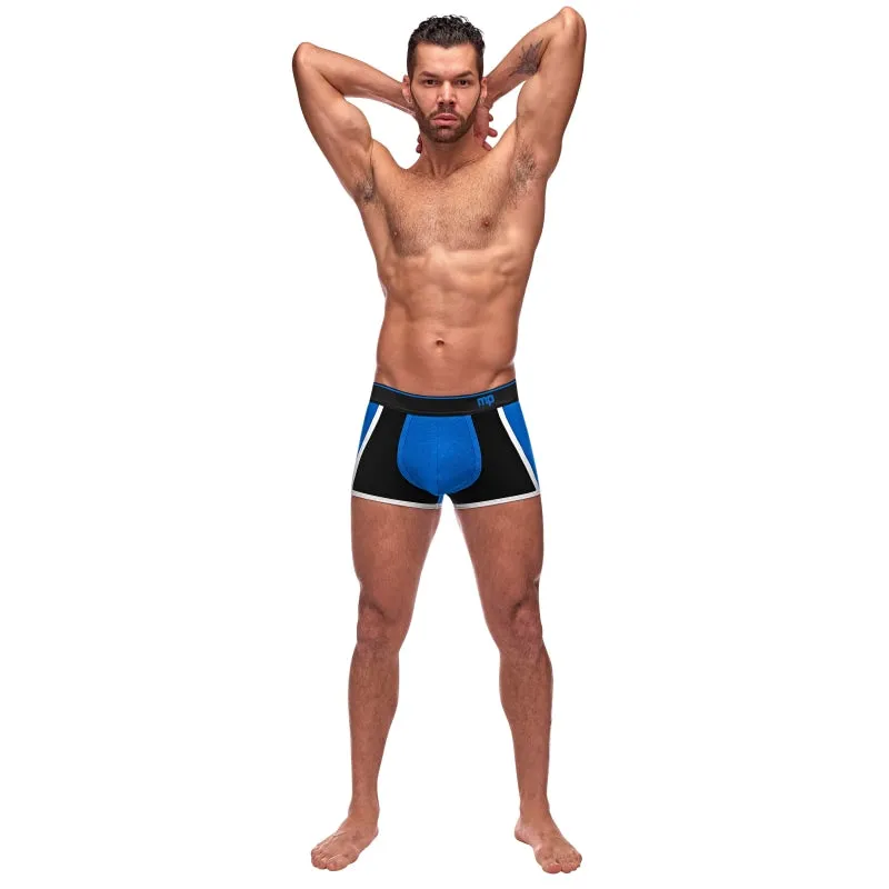 Retro Sport Panel Short -X- Large - Blue/ Black