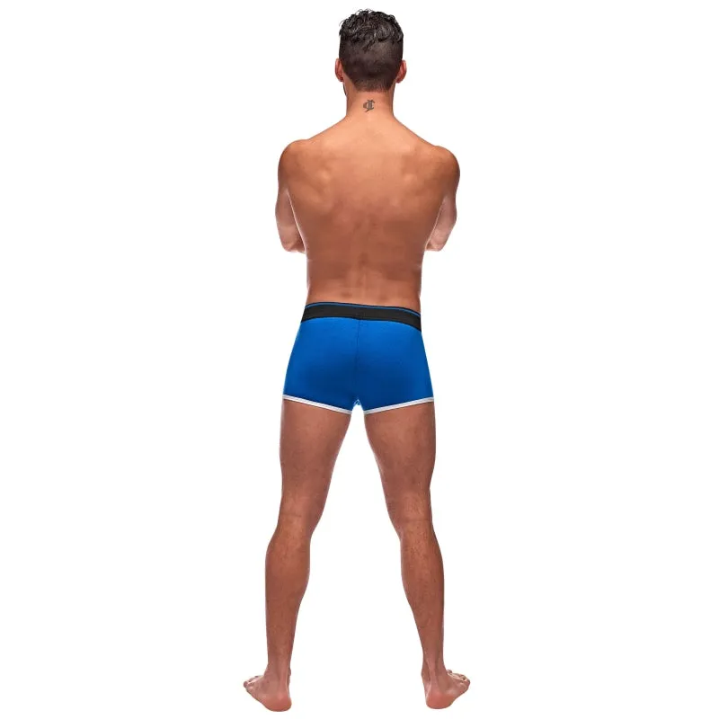 Retro Sport Panel Short -X- Large - Blue/ Black