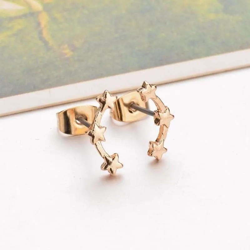 Romantic Small  Stud Earrings