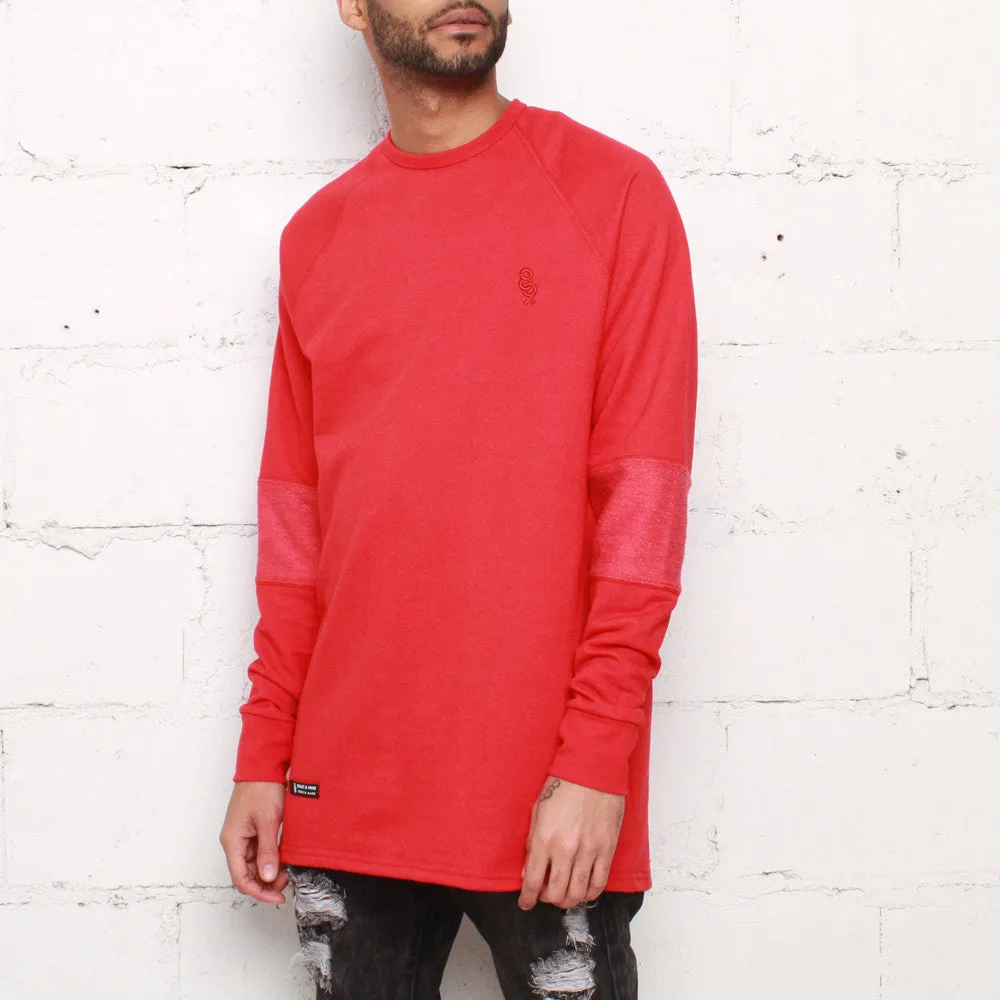 Rudimental Paneled Terry Jersey Red