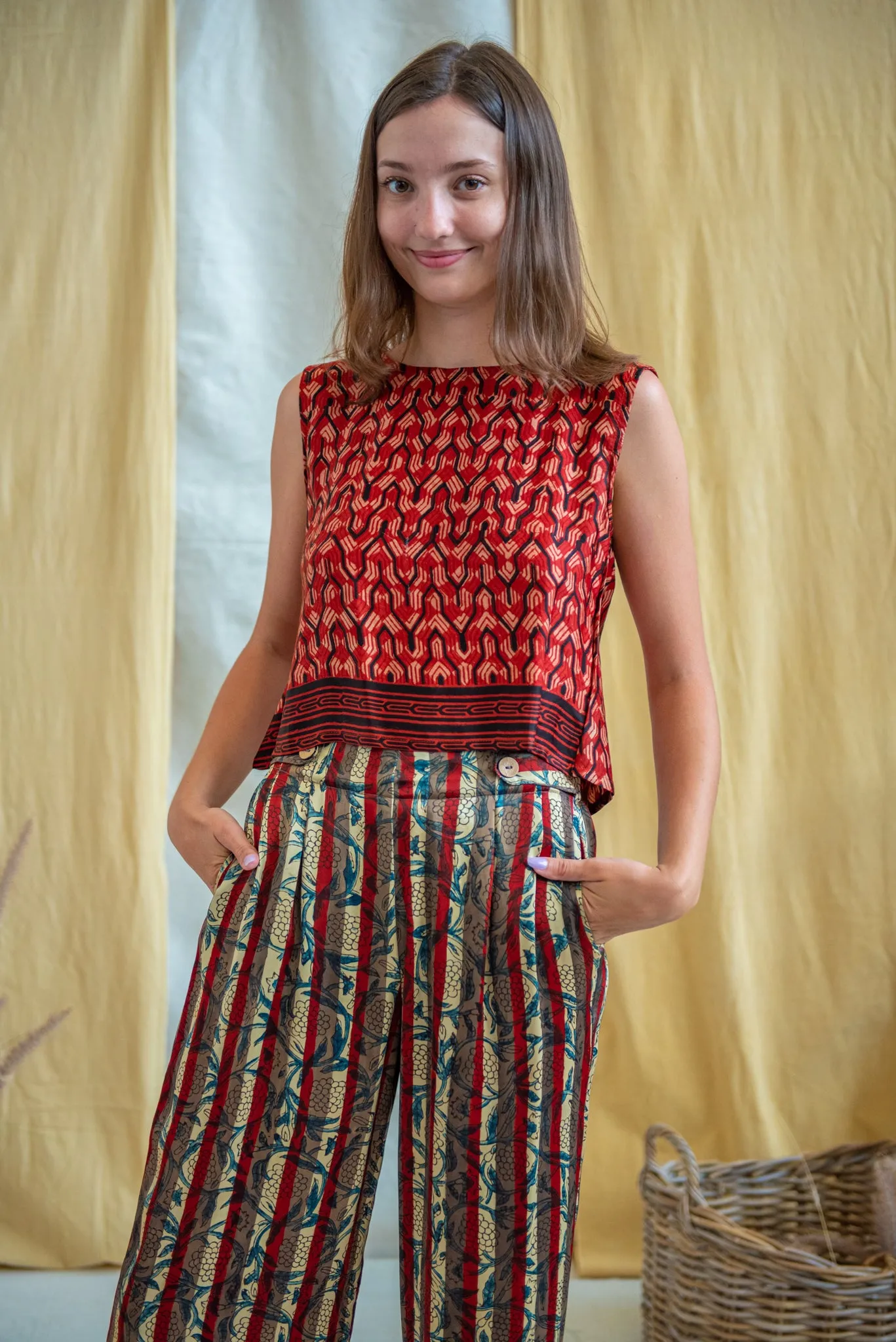 Shell Top Red