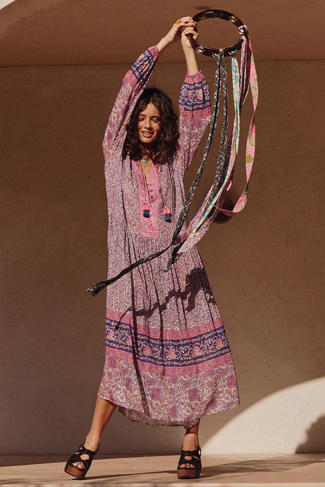 Spell - Little Bird Gown (Berry)