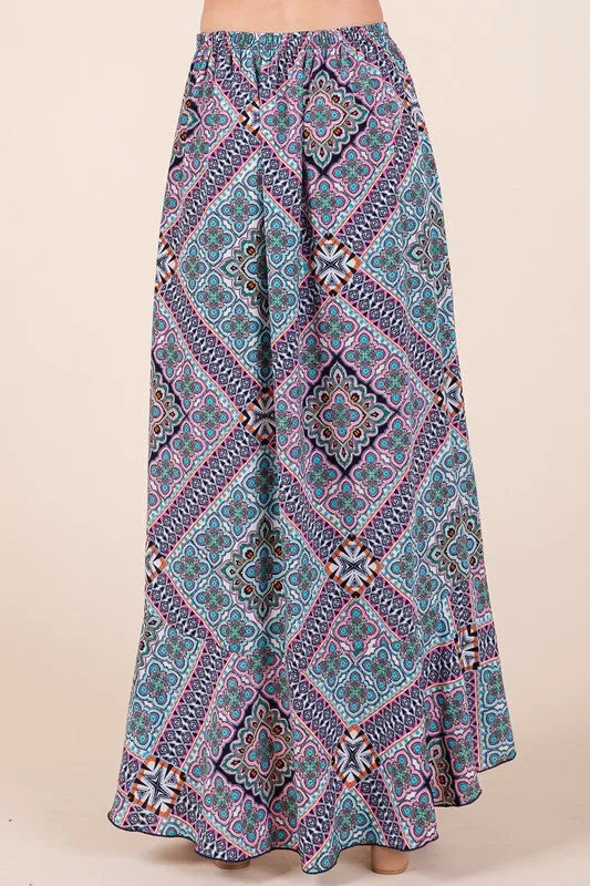 Tribal Print Cami & Skirt Set