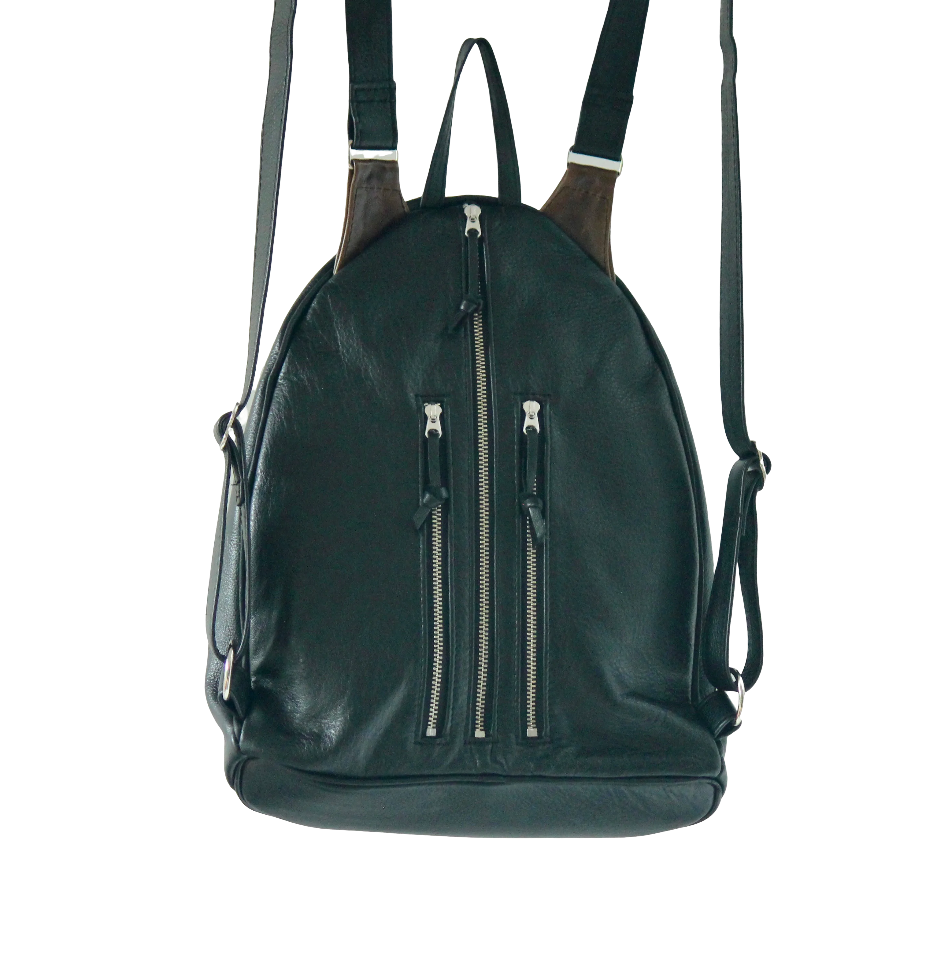 Turtle Backpack - Classic Natural Leather Backpack
