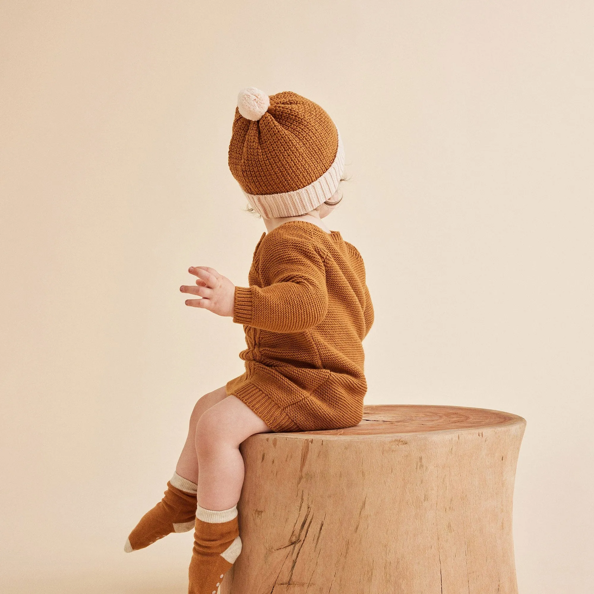 Wilson & Frenchy - Knitted Cable Dress Spice