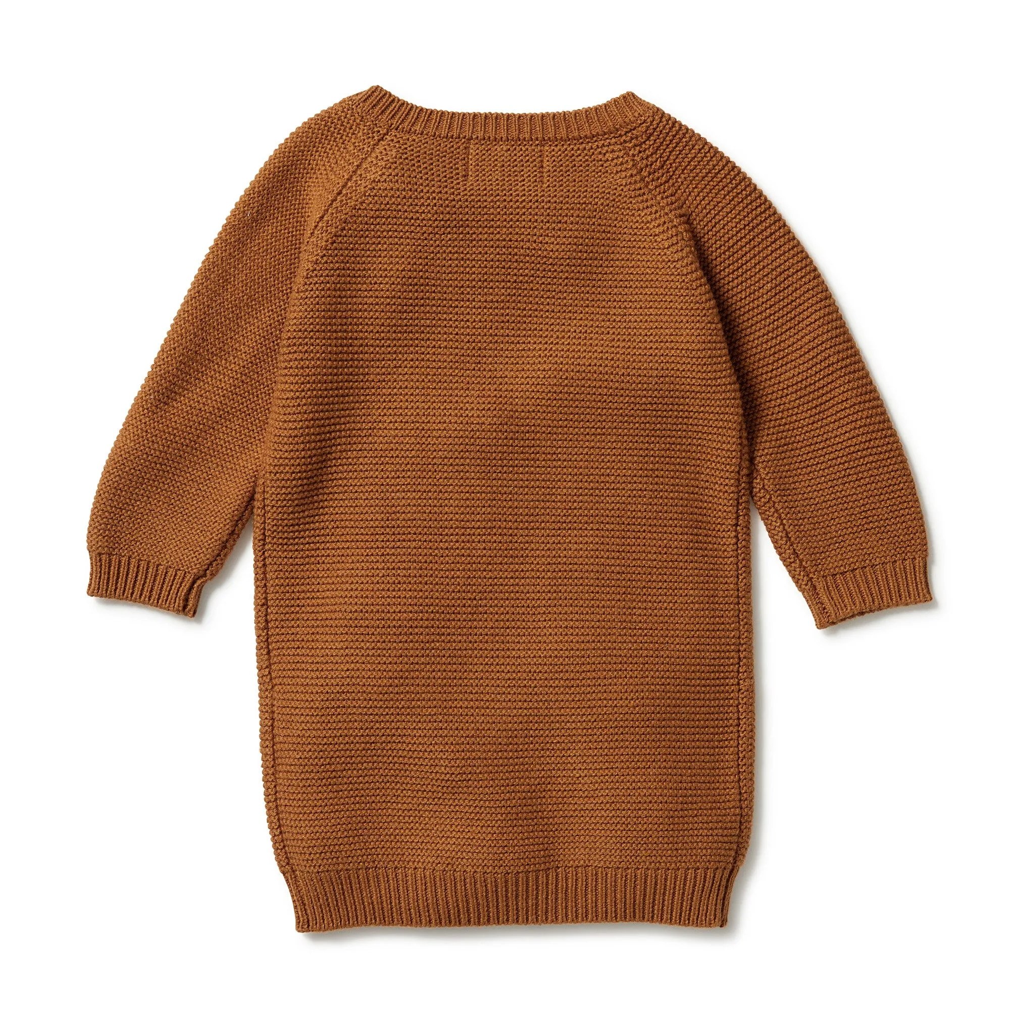 Wilson and Frenchy Knitted Cable Dress - Spice